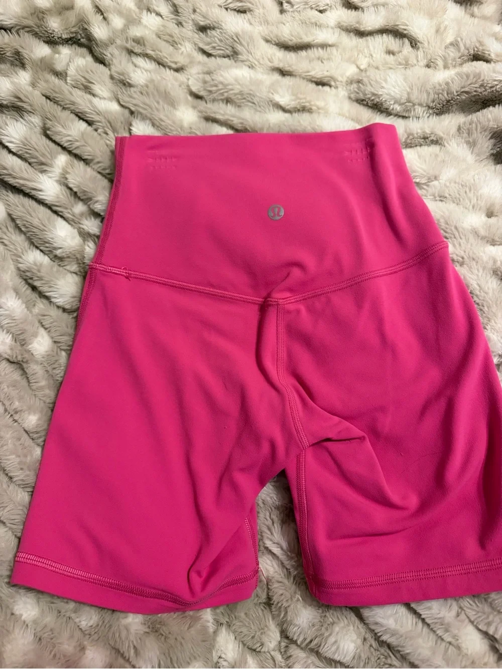 lululemon athletica High-Rise Hot Pink Athletic Shorts